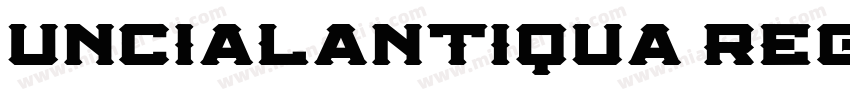 uncialantiqua regula字体转换